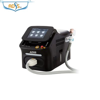 Machine portative de laser de diode de 3 longueurs d'onde pour des langues multiples de soutien d'épilation