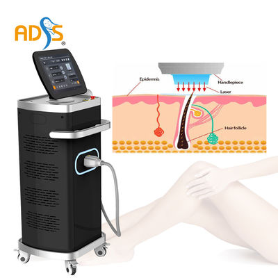 Machine d'épilation laser à diode LCD 755nm + 808nm + 1064nm avec CE médicale