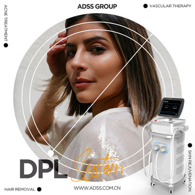 2 dans 1 machine de beauté, machine portative d'épilation de chargement initial d'OPT