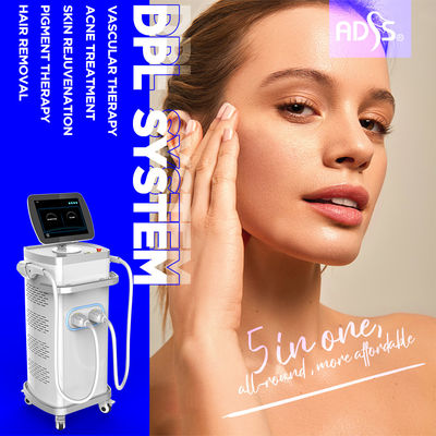 Machine de laser de la beauté DPL d'ADSS   Machine d'épilation de lumière d'E avec la thérapie vasculaire