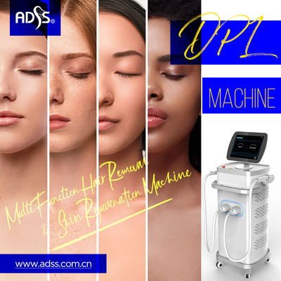 3 dans 1 machine de beauté de laser de chargement initial, machine légère pulsée intense d'épilation