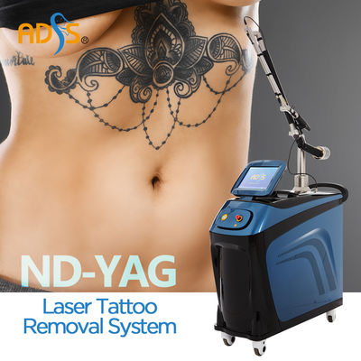 Machine permanente de retrait de tatouage de la machine 532nm 1064nm d'enlèvement de pigmentation de laser