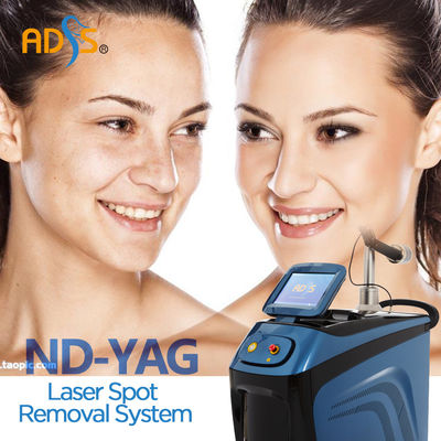 Machine de retrait de tatouage de Nd Yag de commutateur de Q, machine de rajeunissement de peau du laser 1064nm
