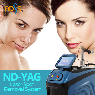 Machine de retrait de tatouage de laser de commutateur des machines 532nm 650nm Q de laser d'Alexandrite de ND Yag