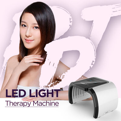 Machine faciale de peau de rajeunissement de la machine 7 de la couleur PDT LED de thérapie portative de lumière