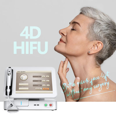 2 dans 1 machine focalisée de forte intensité d'ultrason de machine de HIFU avec le contact de couleur de 15 pouces