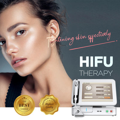 Machine multifonctionnelle de remontée du visage d'ultrason de 8D HIFU, machine partielle de rf Microneedling