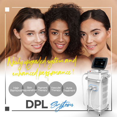 Machine de beauté faciale de rajeunissement de peau de machine de laser de 1-50J DPL 4000W