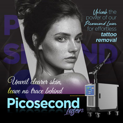 Oem professionnel élimination au laser par picoseconde Nd Yag Laser Picolaser machine d'élimination de tatouage