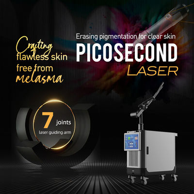 Ce approuvé machine laser à picosecondes Yag Pico équipement de retrait de tatouage au laser