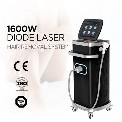 1600-2400W CE ISO 755 808 940 1064nm Laser à diode à 4 ondes pour l'épilation Titane de glace disponible