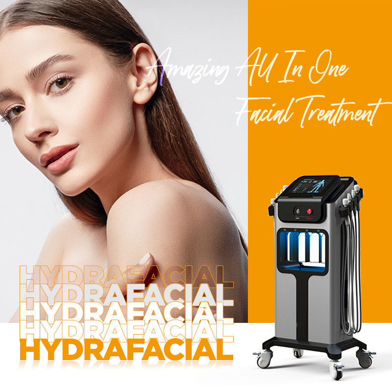 La plus nouvelle machine de beauté A0645 7 en 1 peau de l'eau de massage facial/hydre de l'oxygène/rf/ultrasonique